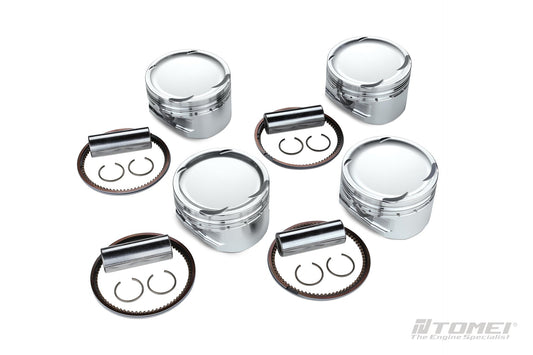 Tomei Forged Piston Kit For Mitsubishi 4B11 2.3L Stroker - P.Bore 86.5mm