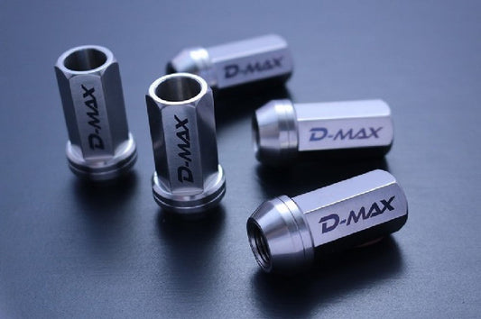 D-MAX Titanium Lug Nut Set M12xP1.25 / P1.5 - 20PCS