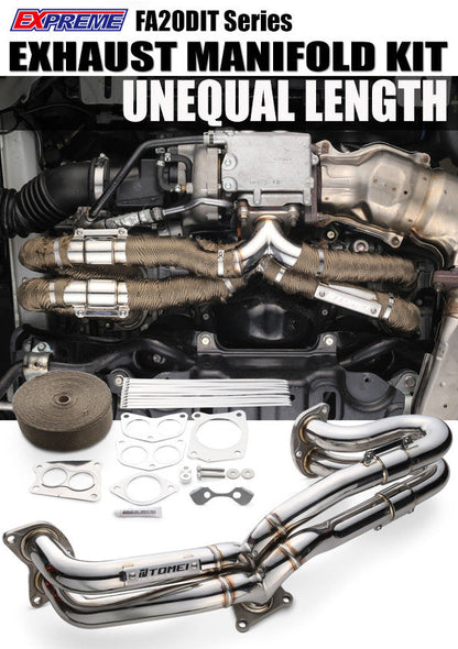 Tomei Expreme SUS Exhaust Manifold Kit Unequal Length For 2015+ WRX FA20DIT