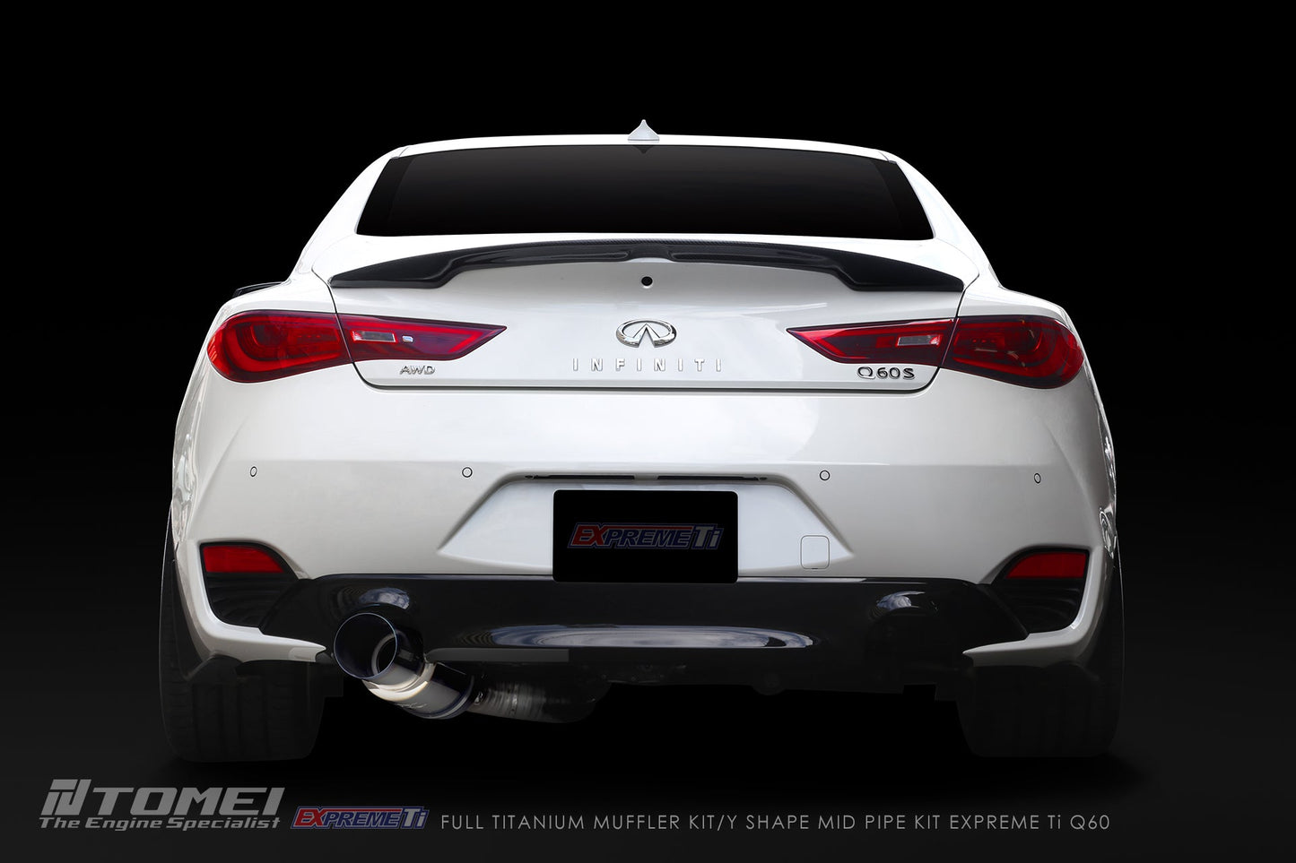 Tomei Expreme Titanium Exhaust System for Infiniti Q60Tomei USA