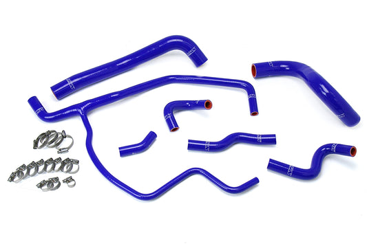 HPS Performance Silicone Hose Kit - Radiator and Heater Hose 57-1583-BLUE