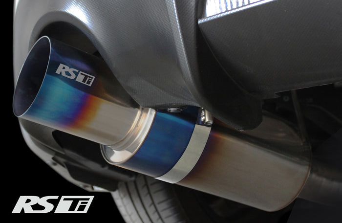 RS-TI UNIVERSAL ROUND MUFFLER 3.0"- 115MM TIP  - (11002530)