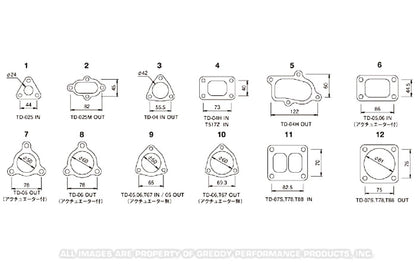 T517Z TURBO OUTLET GASKET - (11900160)