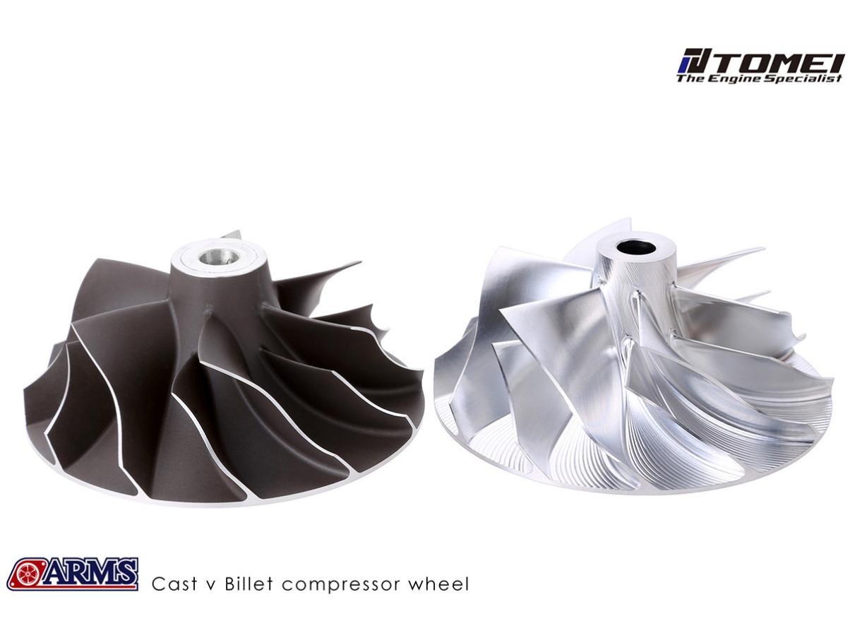 TOMEI - 1989-2002 NISSAN BNR32 / BCNR33 / BNR34 Skyline GT-R RB26DETT ARMS MX7655 Billet Turbocharger Kit(580HP)(TB401A-NS05A)