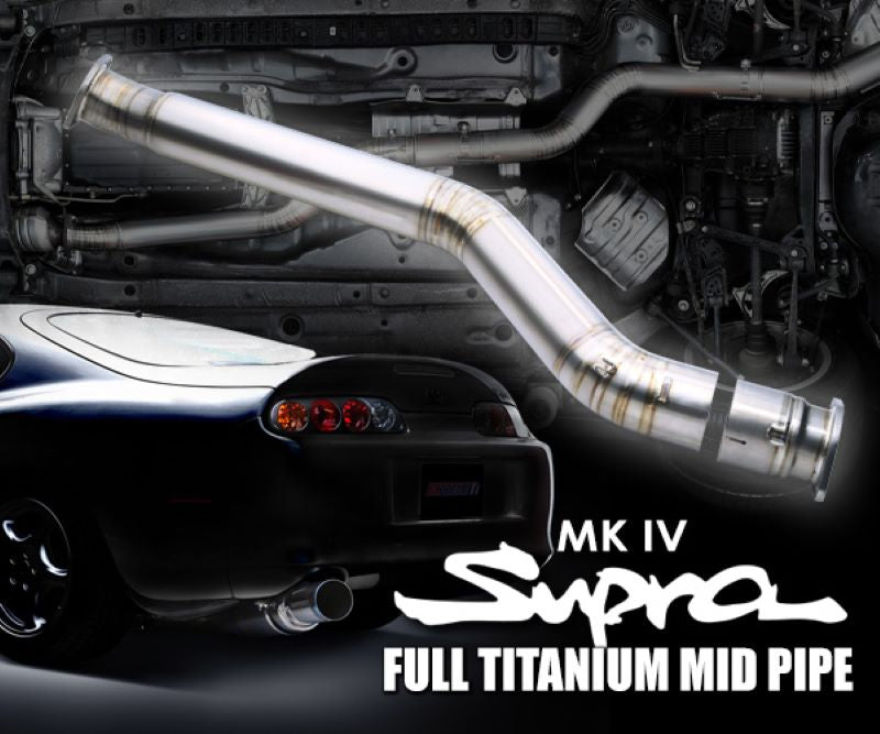 Tomei Expreme Titanium Mid Pipe Kit For 1993-02 Toyota Supra 2JZ-GTE JZA80