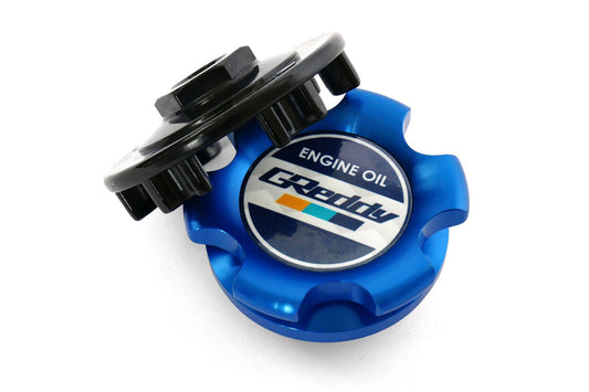 GReddy Oil Filler Cap Type 02(Blue) NISSAN / HONDA / SUZUKI M32-P3.5 Thread Pitch(13901502)