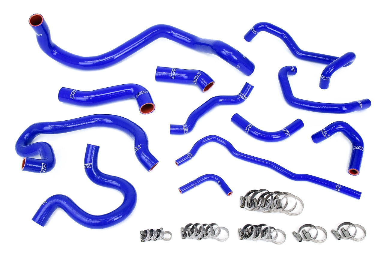 HPS Performance Silicone Hose Kit - Radiator and Heater Hose 57-2098-BLUE