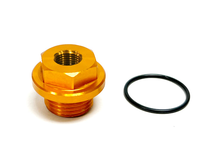 GREDDY M18xP1.5 O-RING TEMP SENSOR FITTING FOR OIL BLOCK ADAPTER(S) - (16400720)