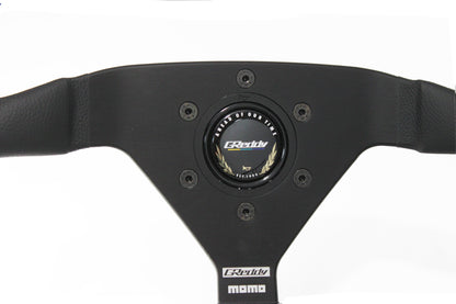 GREDDY MOMO MONTECARLO STEERING WHEEL, BLACK - (16500212)