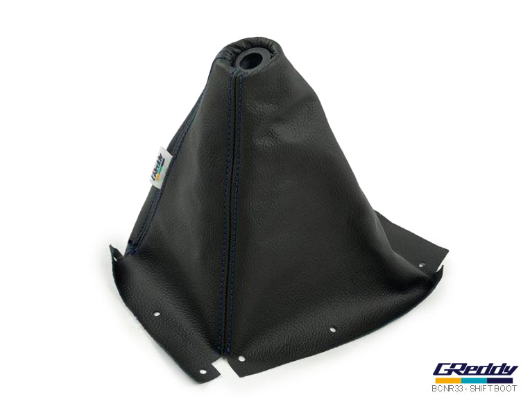 GReddy Genuine Leather Shift Boot - 1995-1998 NISSAN BCNR33 Skyline GT-R RB26DETT - 16520703