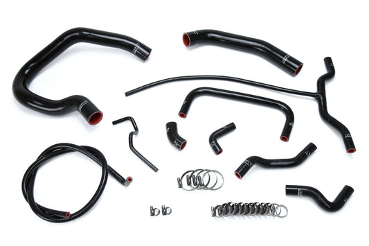 HPS Performance Silicone Hose Kit - Radiator and Heater Hose 57-1661-BLK