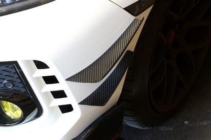 APR Performance Carbon Fiber Front Bumper Canards - AB-917002.