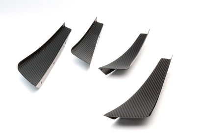 APR Performance Carbon Fiber Front Bumper Canards - AB-917002