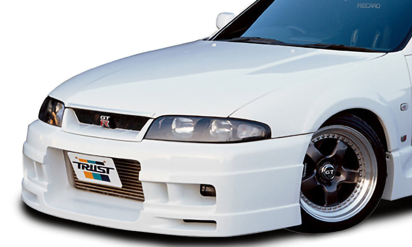 GReddy Gracer Front Spoiler - 1995-1998 NISSAN BCNR33 Skyline GT-R - 17020179