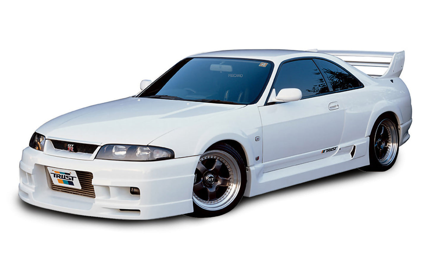 GReddy Gracer Front Spoiler - 1995-1998 NISSAN BCNR33 Skyline GT-R - 17020179