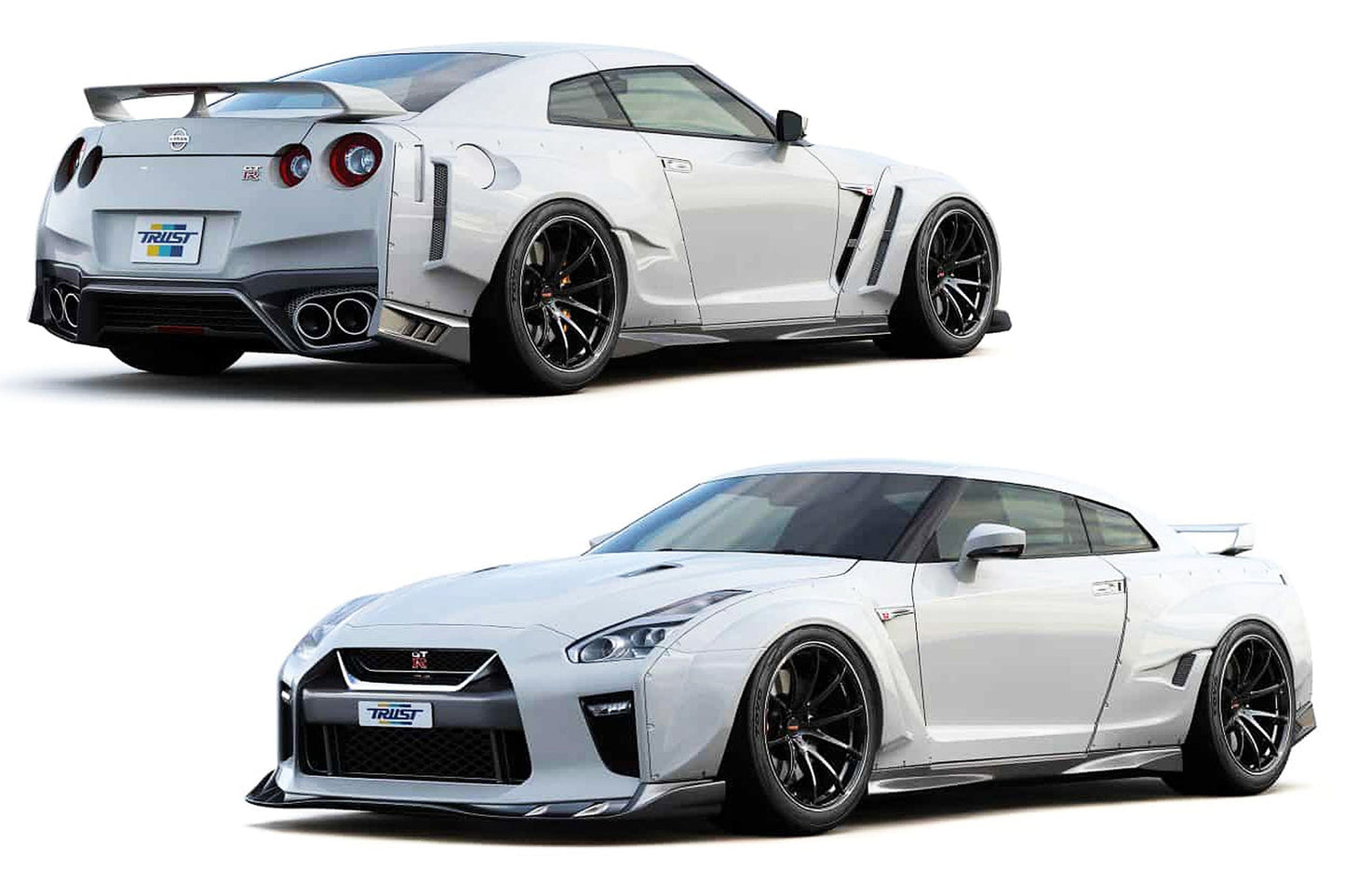 GReddy GRacer Full Wide-Body Aero Kit - 2017-2021 NISSAN R35 GT-R - 17520254