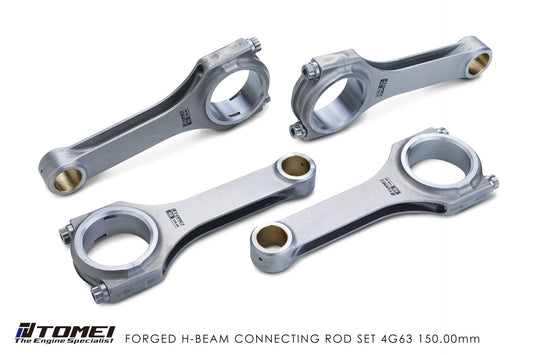 Tomei Forged H-Beam Connecting Rod Kit For Mitsubishi 4G63 - 150.0mm (STD/2.2L)