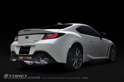 Tomei Expreme Titanium Exhaust System Type-D Dual For FRS / 86 / BRZ - ZN6 / ZC6 - FA20