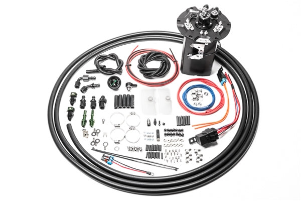 Radium Engineering  - NISSAN 350Z / INFINITI G35 / G37 / Q50 / Q60 Fuel Hanger Surge Tank(Pumps Not Included) WALBRO F90000267/274/28, DW440(20-1832)