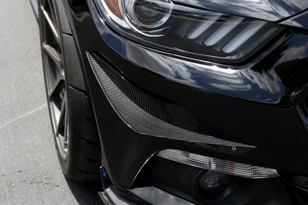 APR Performance Carbon Fiber Front Bumper Canards - AB-201510.