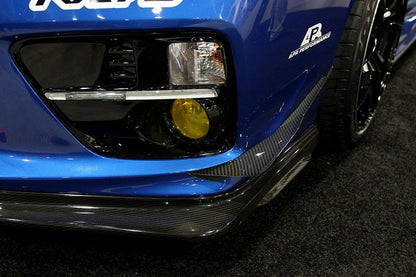 APR Performance Carbon Fiber Front Bumper Canards - AB-808015.