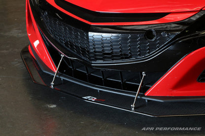 APR Performance Carbon Fiber Wind Splitter With Rods - CW-916026.