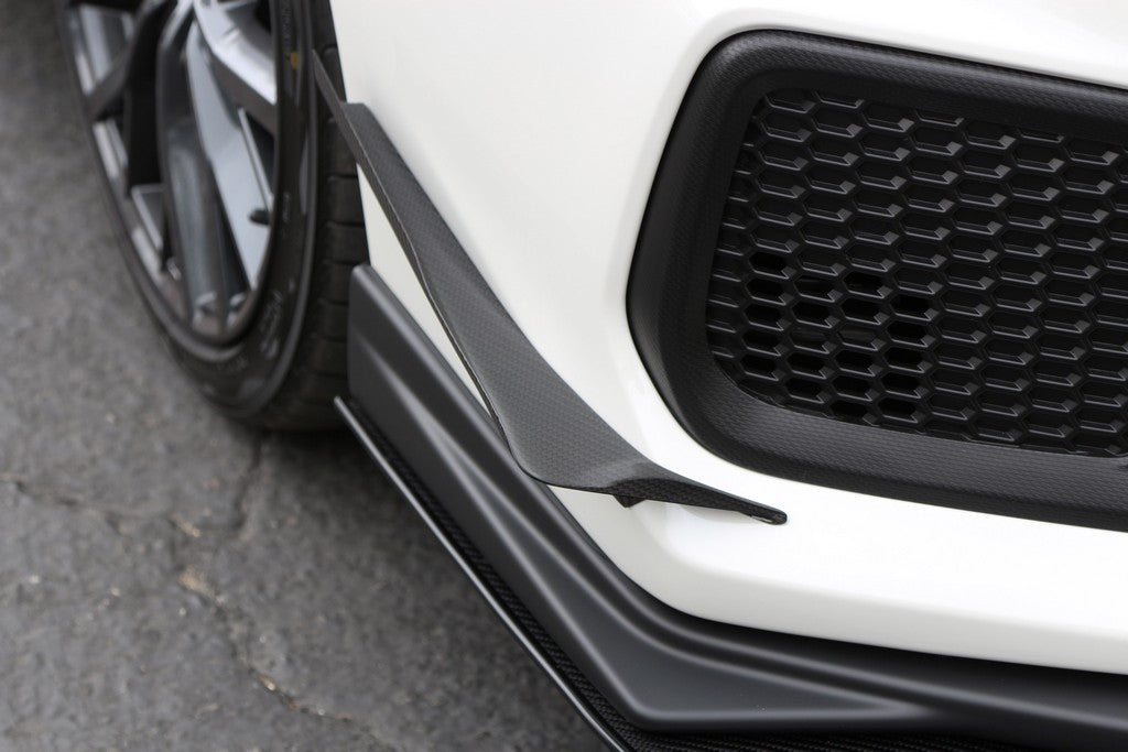 APR Performance Carbon Fiber Front Bumper Canards - AB-808018.