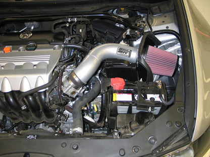 K&N 09 Acura TSX 2.4L Silver Typhoon Intake - 69-0026TS