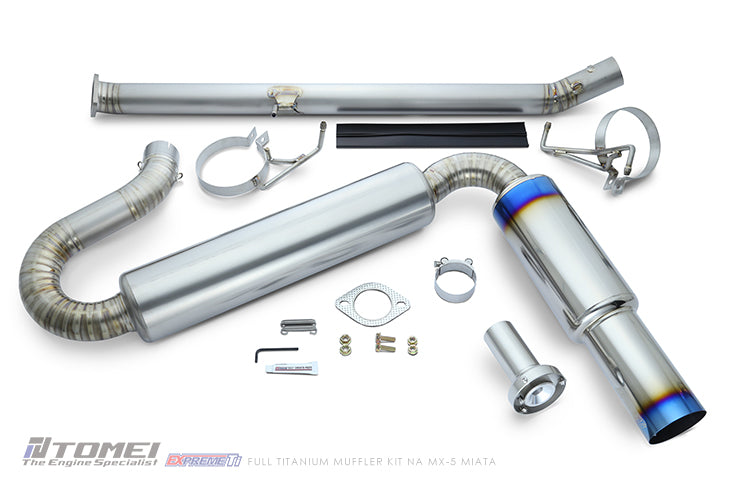 Tomei Expreme Titanium Exhaust System For MX-5 Miata NA - Excl. 1.6L A/T Model