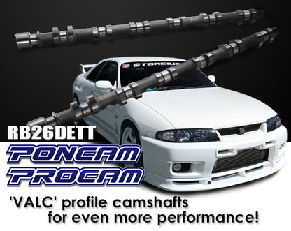 TOMEI VALC Camshaft Procam Exhaust 292-11.50mm Lift - 1989-1994 NISSAN BNR32 Skyline GT-R RB26DETT(TA301E-NS05J)