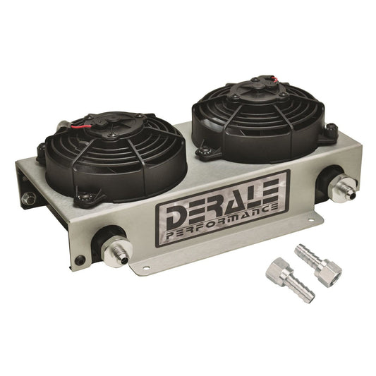 Derale 19 Row Hyper-Cool Dual Cool Remote Cooler, -6AN