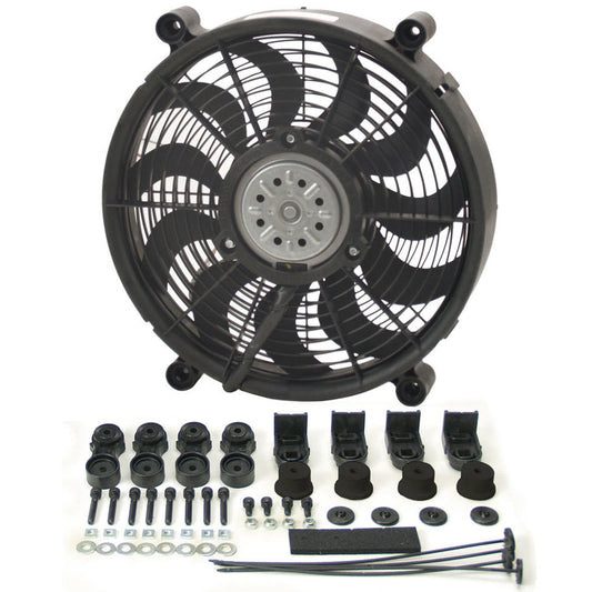 Derale 14" High Output RAD Fan Single