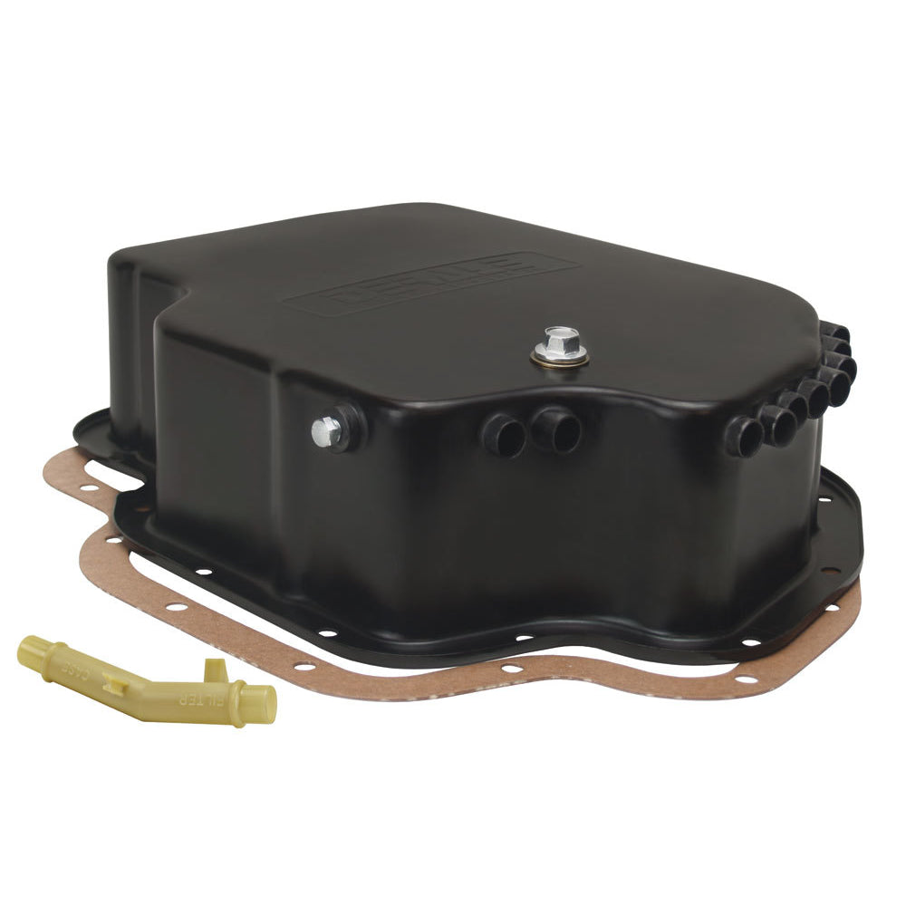 Derale Black Transmission Pan GM TH400 Deep Pan