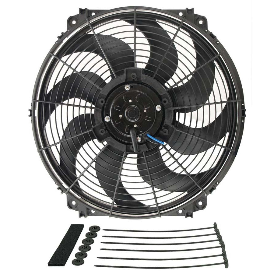 Derale 16" Tornado Electric Fan - 2175 CFM, 1680 RPM, 18.4 Amp Draw