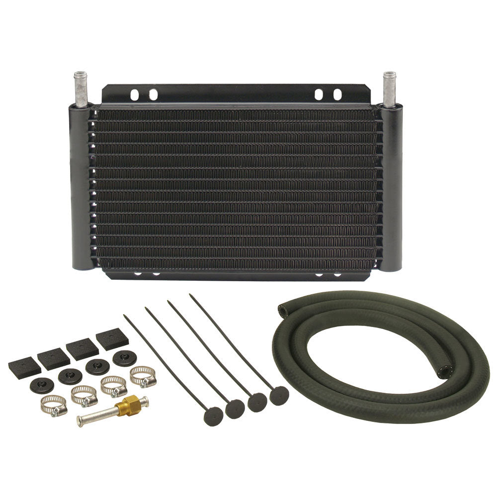 Derale 13 Row Series 8000 Plate & Fin Transmission Cooler Kit