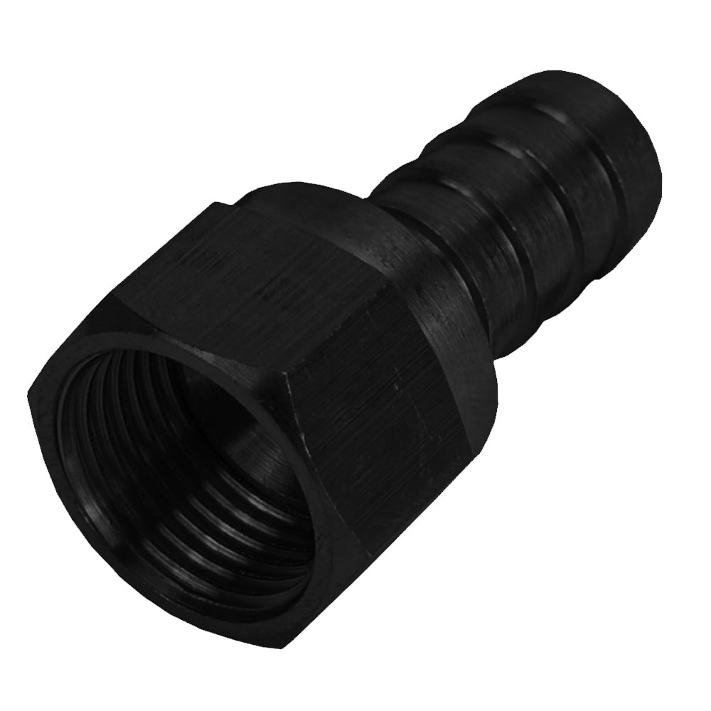 Derale -8AN Female x 1/2" Barb Swivel Fitting