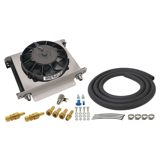 Derale Hyper-Cool Transmission Cooler Kit -8 AN