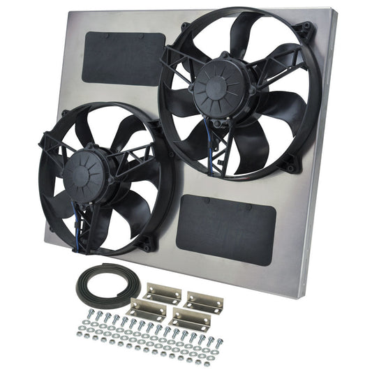 Derale HO RAD Dual 11 in Electric Fan - Puller