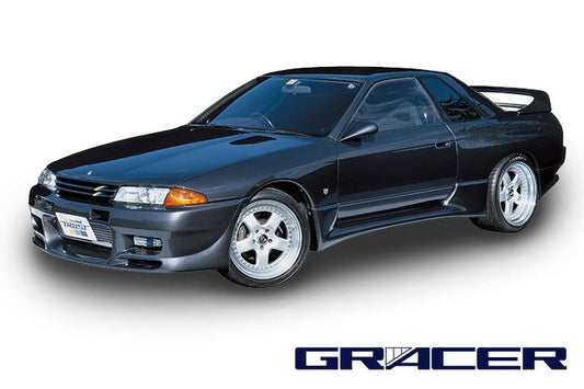 GReddy 89-94 Nissan Skyline GT-R GRacer Front Aero Bumper Spoiler - 17020131