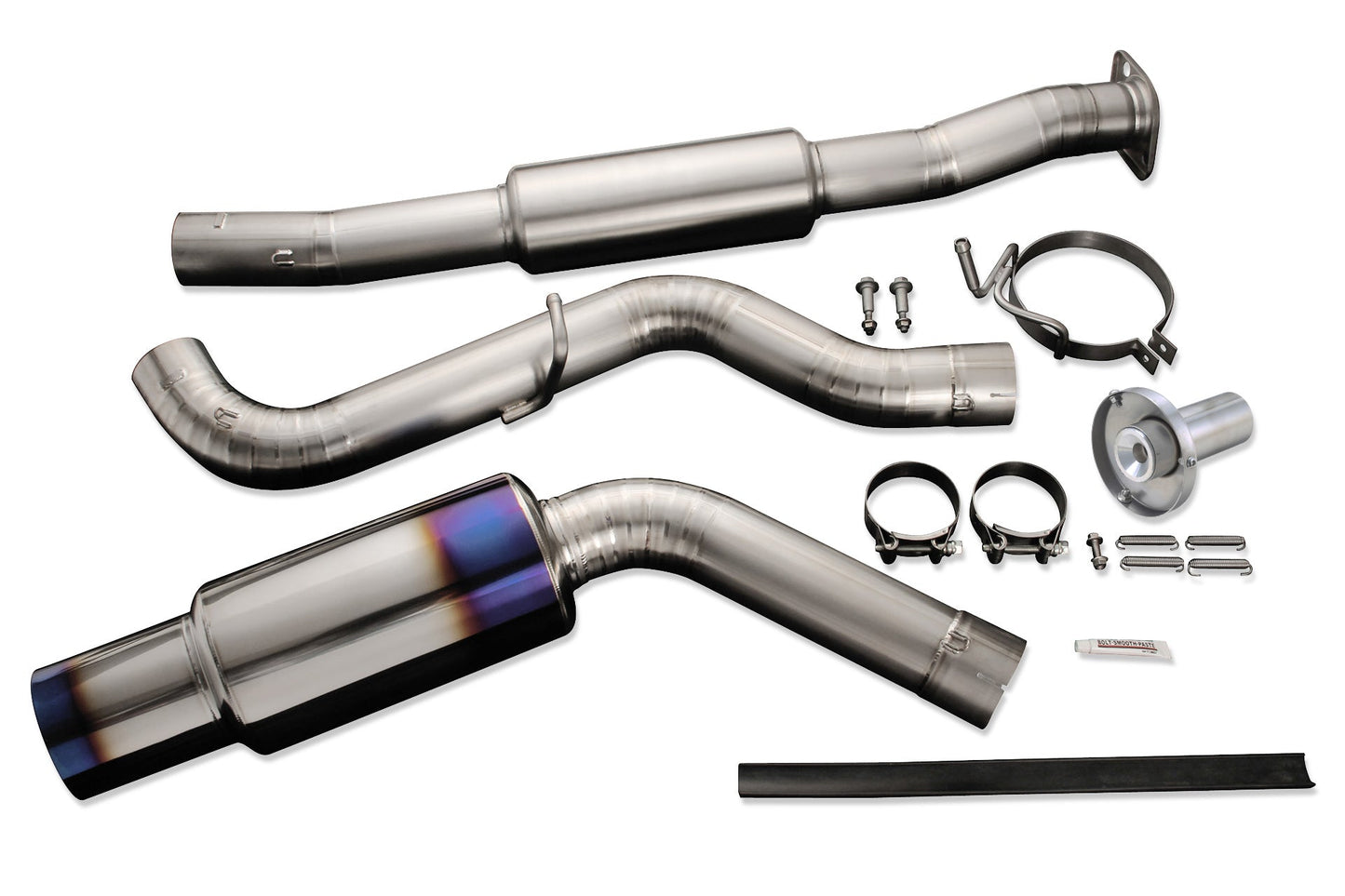 Tomei Expreme Titanium Exhaust System for 2008-14 Subaru STI 5dr HB US models