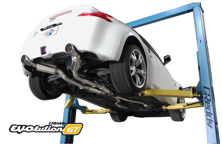 GReddy 2009-2017 NISSAN 370Z Evolution GT Full Dual Cat-Back Exhaust - 10128303