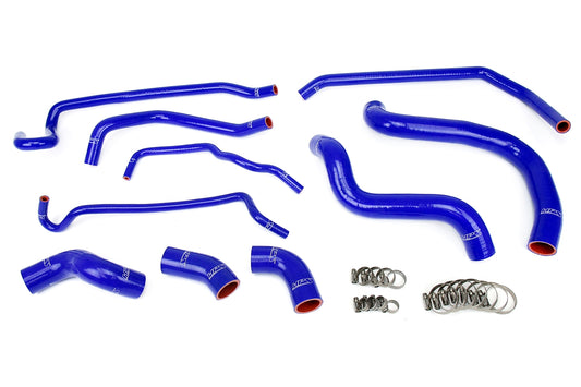 HPS Performance Silicone Hose Kit - Radiator and Heater Hose 57-1429-BLUE