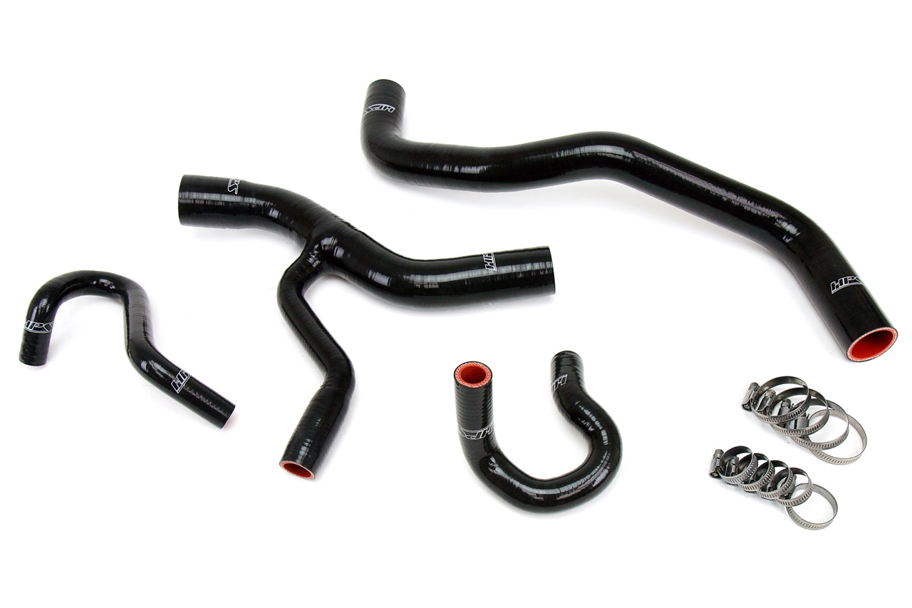 HPS Performance Silicone Hose Kit - Radiator and Heater Hose 57-1416-BLK