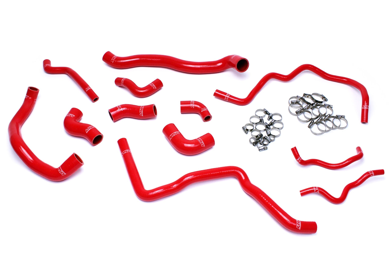 HPS Performance Silicone Hose Kit - Radiator and Heater Hose 57-1476-RED