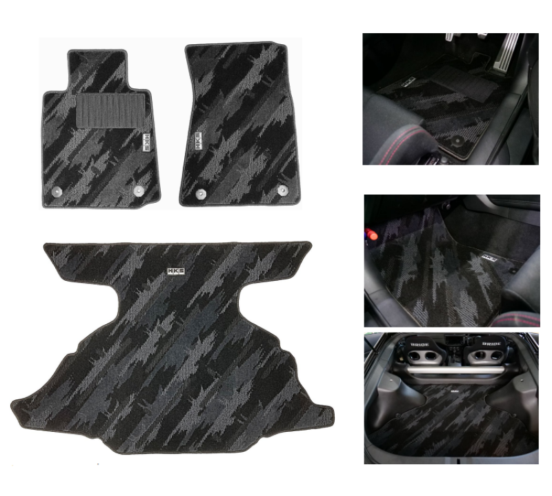 HKS Floor Mat(Monotone Oil Color - 3 Piece Set) - 2023+ NISSAN 400Z RZ34 LHD - 53001-AN021