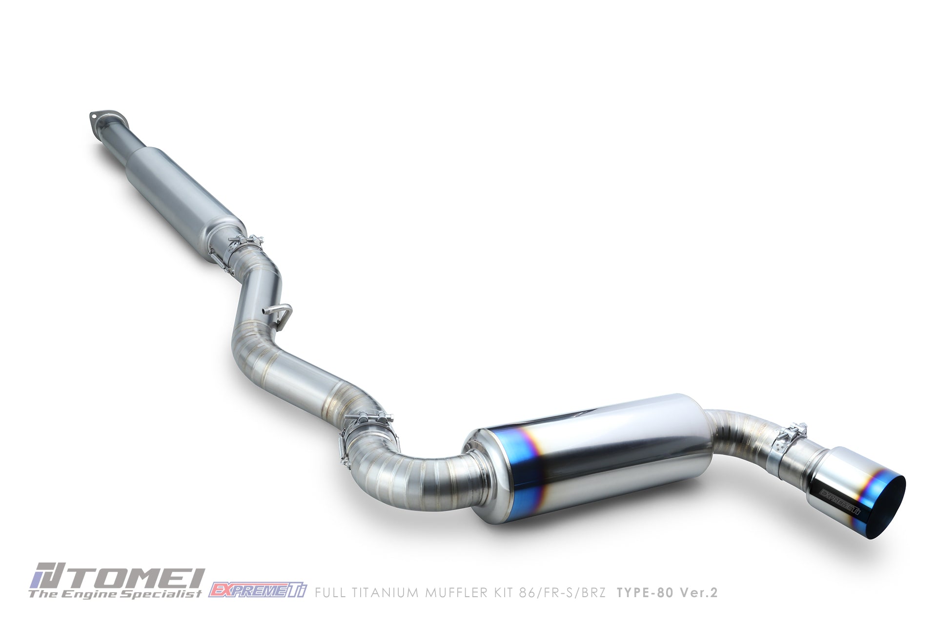 Tomei Expreme Titanium Exhaust System Type-80 ver.2 For 2021+ GR86 / BRZ - ZN8 / ZD8 - FA24Tomei USA