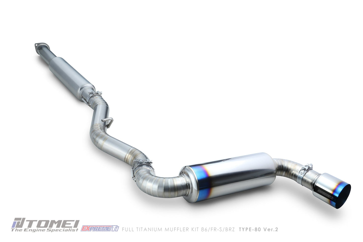 Tomei Expreme Titanium Exhaust System Type-80 ver.2 For FRS / 86 / BRZ - ZN6 / ZC6 - FA20