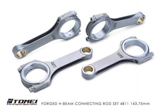 Tomei Forged H-Beam Connecting Rod Kit For Mitsubishi 4B11 - 143.75mm (STD/2.3L)