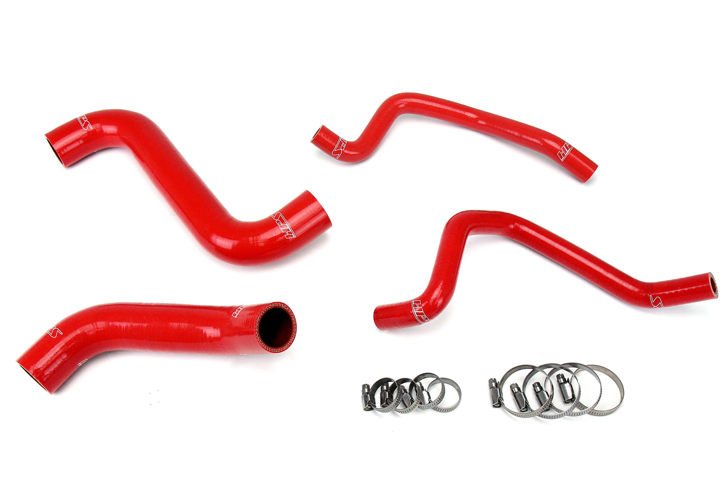 HPS Performance Silicone Hose Kit - Radiator and Heater Hose 57-1810-RED