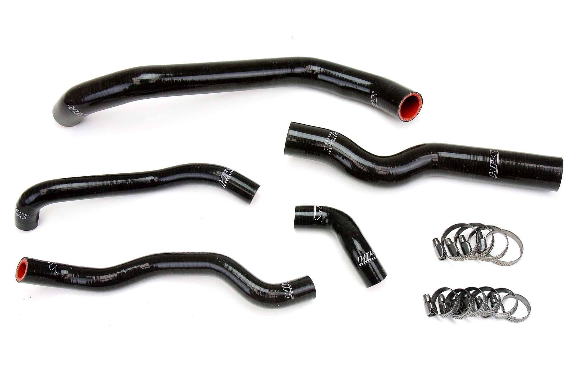 HPS Performance Silicone Hose Kit - Radiator and Heater Hose 57-1973-BLK